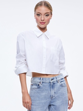 FINELY CROPPED BUTTON DOWN