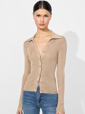 NEALIE RIBBED POLO
