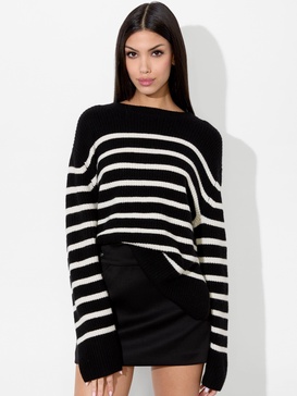 HAROLD STRIPED PULLOVER