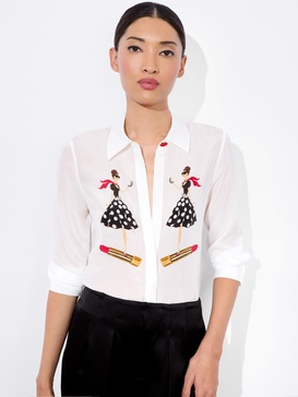 WILLA PLACKET TOP