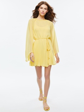 GITANA MINI DRESS WITH TIE BELT