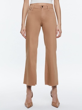 ROXIE LOW RISE STRAIGHT FLARE CROPPED JEAN