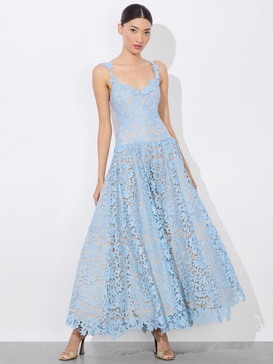ANABELLA DROP WAIST MIDI DRESS