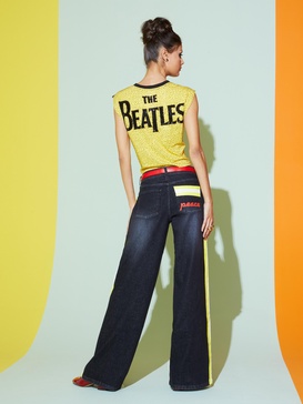 A+O X THE BEATLES MICAH MUSCLE TANK