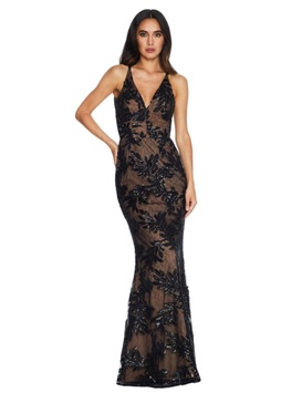 Dress the Population Women's Sharon Mermaid Maxi Dress