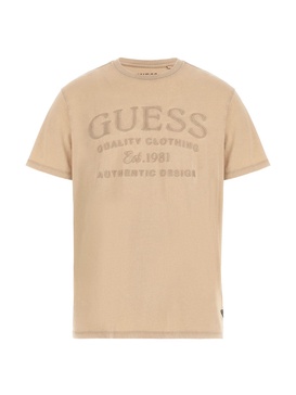 GUESS Men's Short Sleeve Embroidery Tee