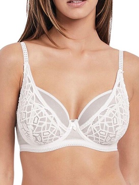 Freya Women's Soiree Lace High Apex Plunge Underwire Bra