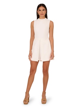 Adrianna Papell Womens Peplum Romper