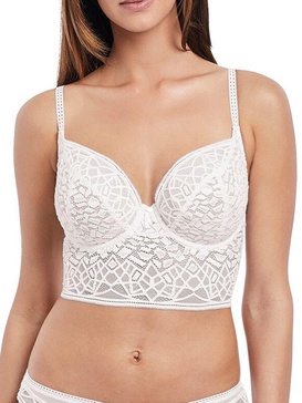 Freya Women's Soiree Lace Longline Underwire Bralette Bra