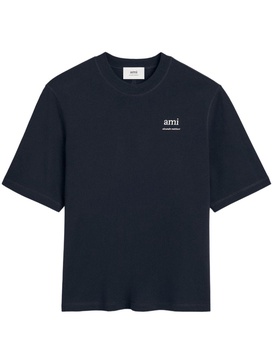 Ami Paris Men Logo Cotton T-Shirt