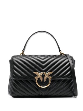 Pinko Love Lady Chevron-Quilted Tote Bag