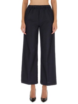 WOOL PALAZZO PANTS
