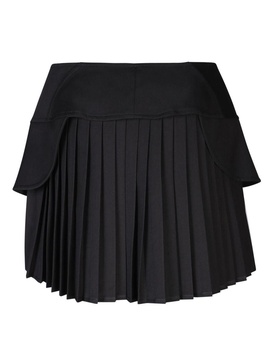 Andreādamo Pleated Miniskirt