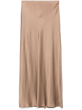 Antonelli 'Ossidiana' Maxi Skirt In Beige