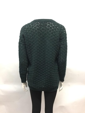 Agnona Openwork-Knit Pullover