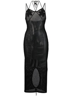 Andreādamo Knit Midi Dress Clothing