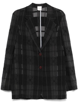 Alysi Single-Breasted Blazer Jacket