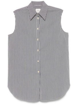 Alysi Striped Cotton Shirt
