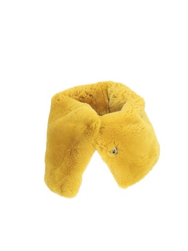 Antipast Fur Muffler Mustard