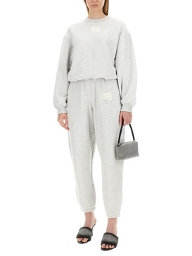 T By Alexander Wang Jogging Pants With Logo