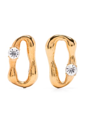 Forte_Forte Strass Sculpture Earrings