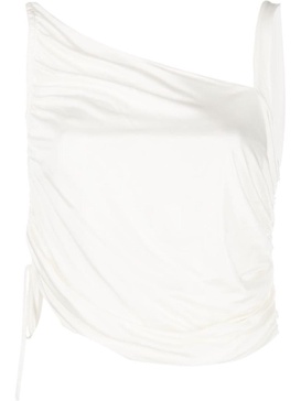 Andreādamo Cropped Jersey Top