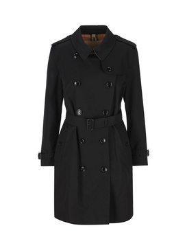 Double Breasted Belted Trench Coat
