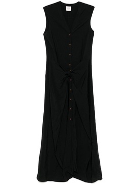 Alysi Buttoned Long Dress