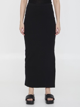 Logo Maxi Skirt