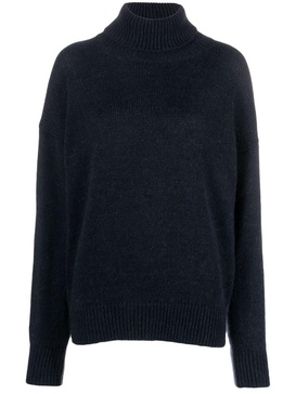 Alysi Mohair Wool Turtleneck Sweater