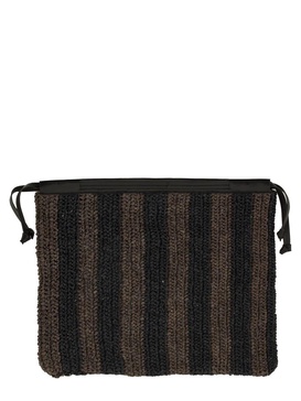 Alysi Raffia Maxi Bag