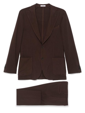 Boglioli Wool Double-Breasted Suit