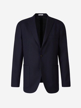 Boglioli Piqué Knit Blazer