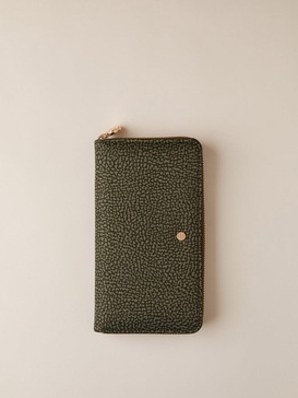 Borbonese P.Foglio Large Zip Around Accessories