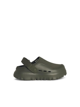 UGG 'Peakmod' Green Mesh Blend Slippers