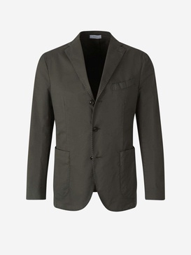 Boglioli Plain Cotton Blazer