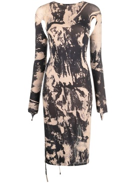 Andreādamo Printed Sculpting Jersey Cut Clothing