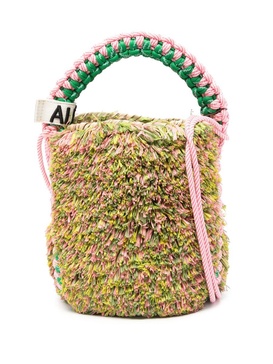 Alémais Monte Fringe Macrame Basket Bags