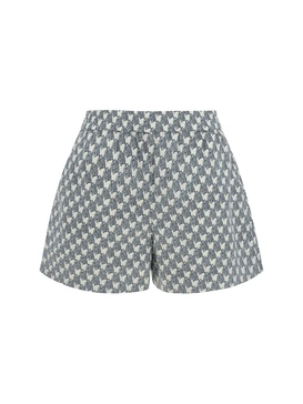 Printed Cotton Poplin Shorts