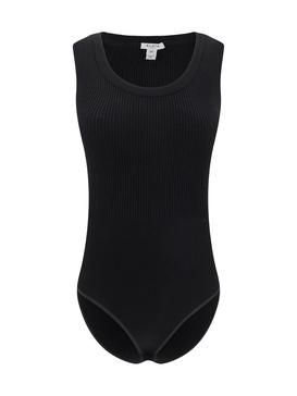 Alaïa Women Ribbed Design Bodysuit