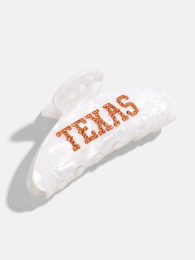 University of Texas at Austin White Hair Clip