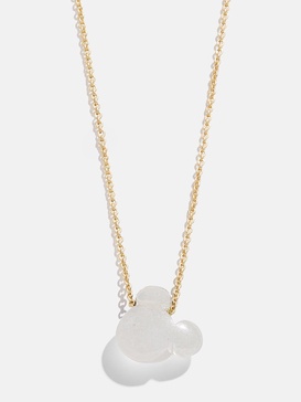 Mickey Mouse Disney Stone Pendant Necklace