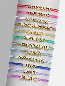 Custom Cord Bracelet