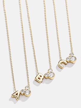 Disney Mickey Mouse Initial Necklace
