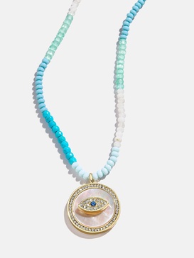 Evil Eye Semi-Precious Necklace
