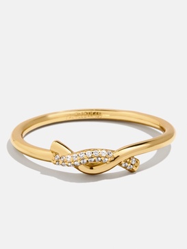 18K Gold Kara Ring
