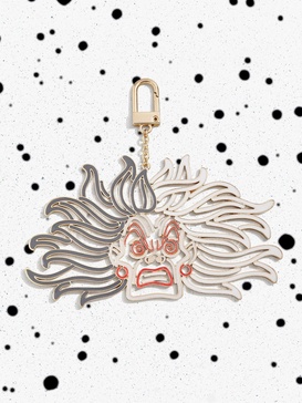 disney Cruella 2D Glow-in-the-Dark Bag Charm