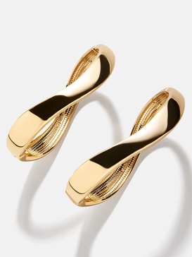Natalia Wavy Hinge Bangle Set