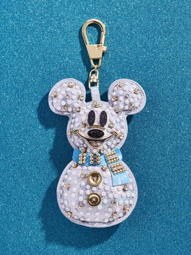 Disney Mickey Mouse Snowman Puff Bag Charm