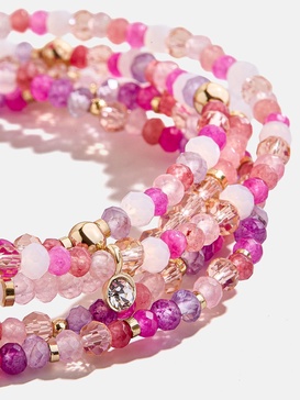 Indya Semi-Precious Layered Bracelet Set